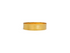 A handcrafted gold vermeil bracelet featuring a matte textured finish and diamond shaped handstamped edges, with a pin closure, flat lay