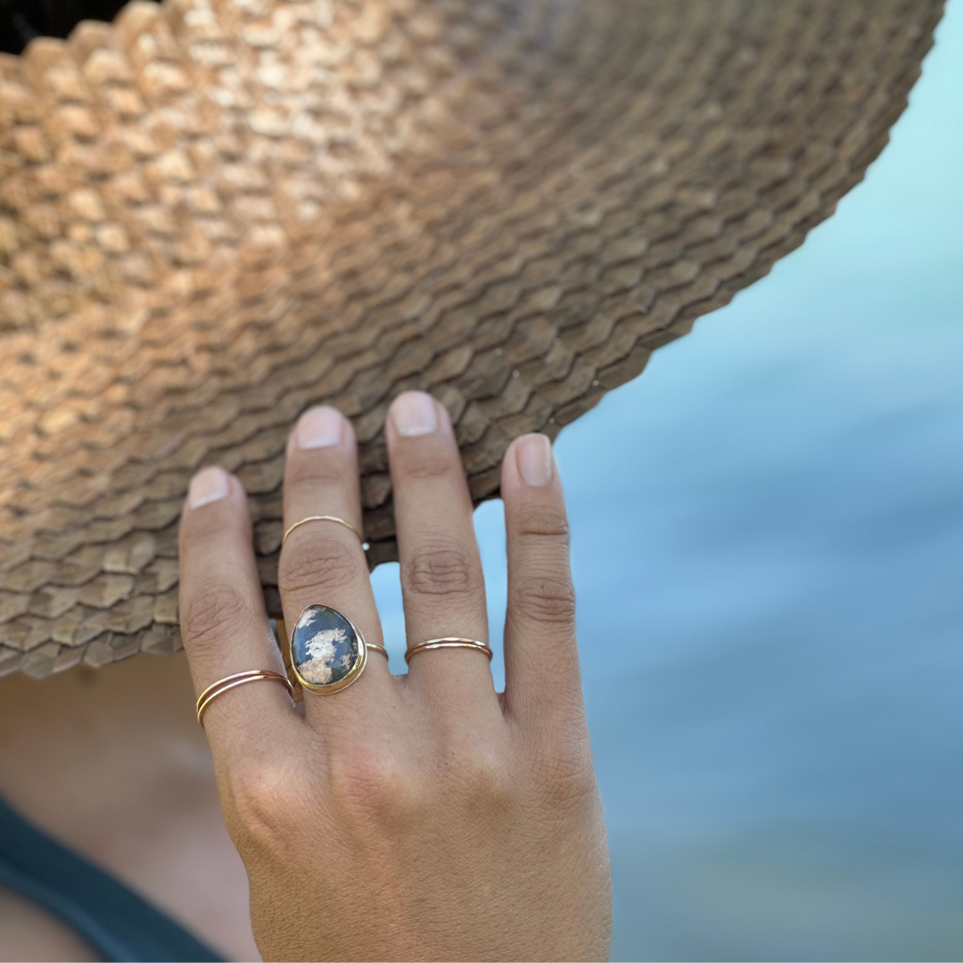 Gold Filled Stacking Ring - Smooth