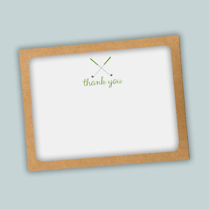 Golf (Green) Note Cards | Boxed Set of 12