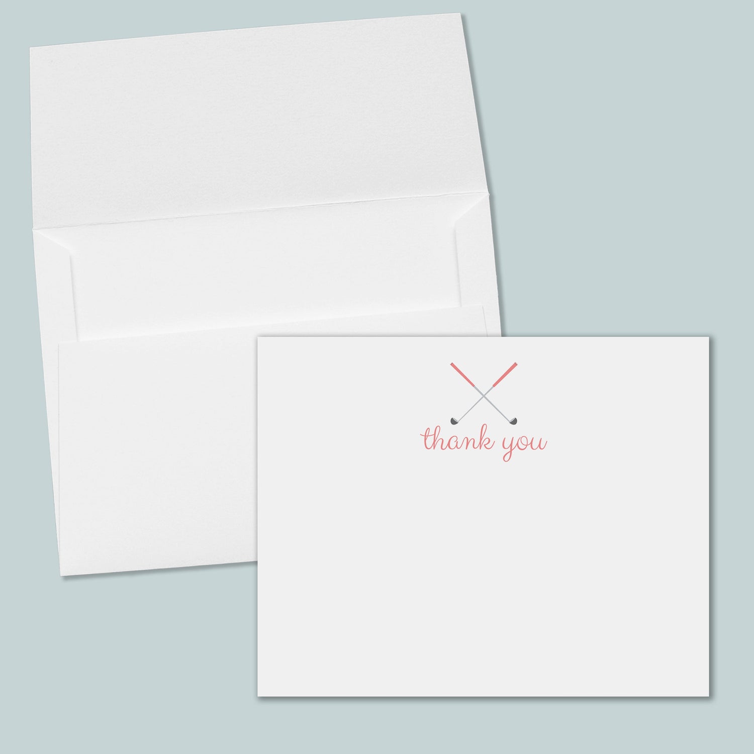 Golf (Pink) Note Cards | Boxed Set of 12