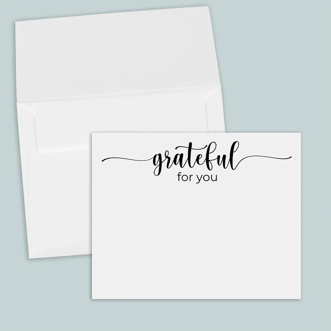 Grateful (Black) - Thank You - The Note House