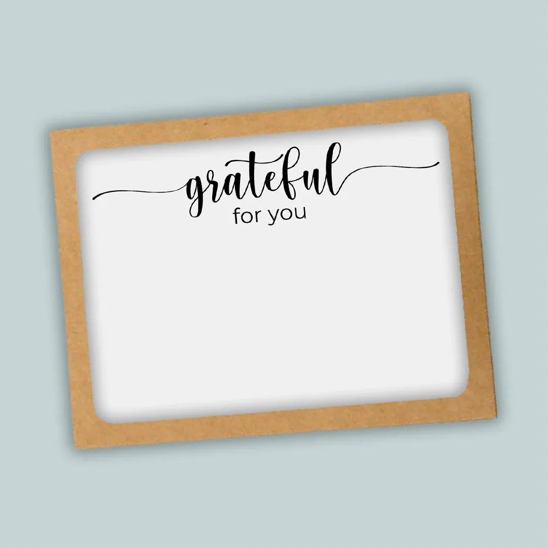 Grateful (Black) - Thank You - The Note House