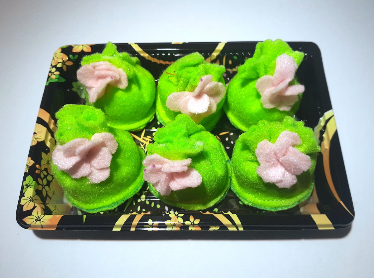 Green Spring Mini Bun Cat Toys (6pk)