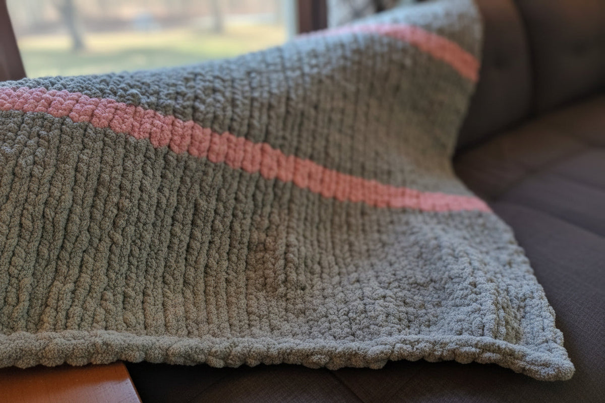 Sage Green/Pink - (40x60in)