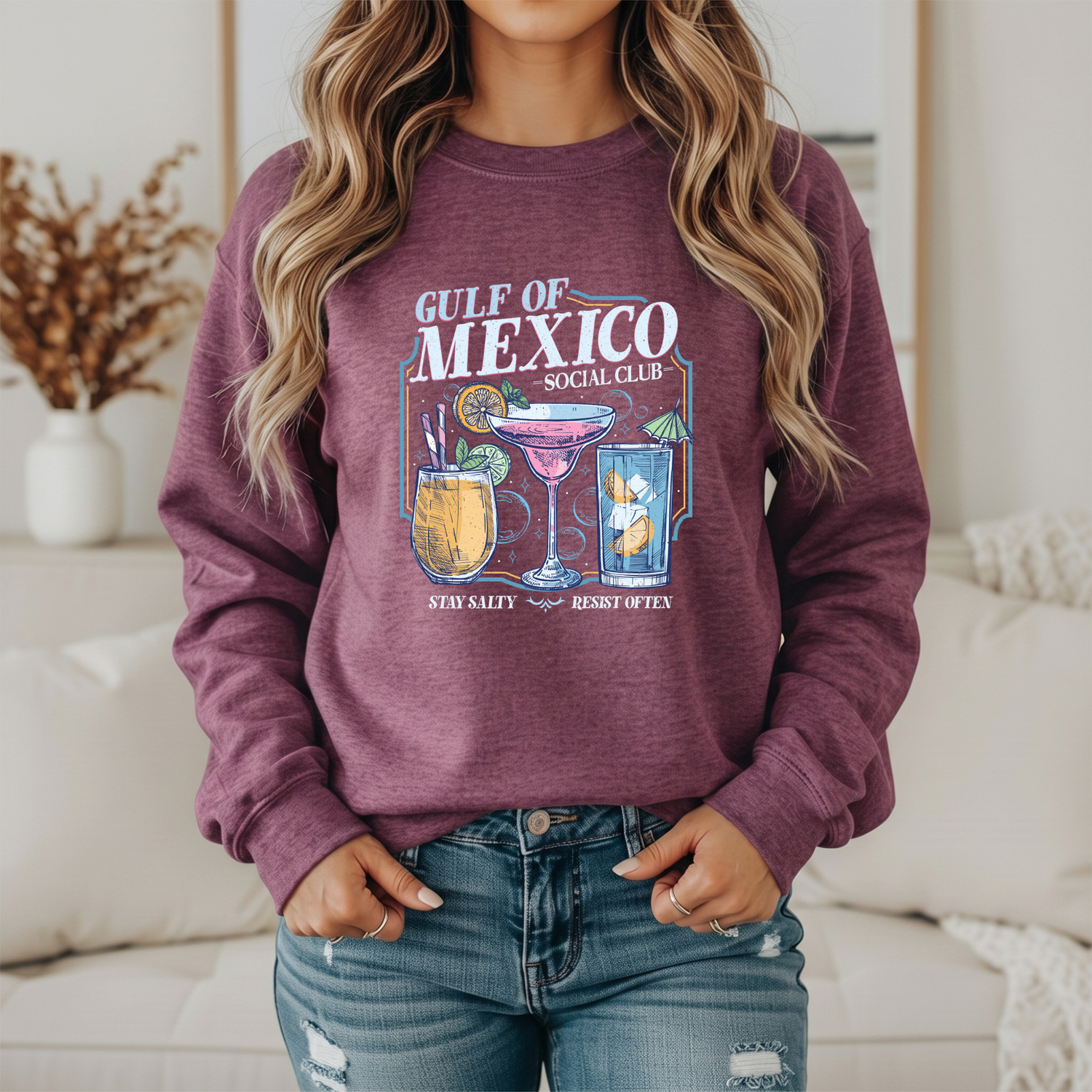 Gulf of Mexico Social Club - Resist Sweatshirt