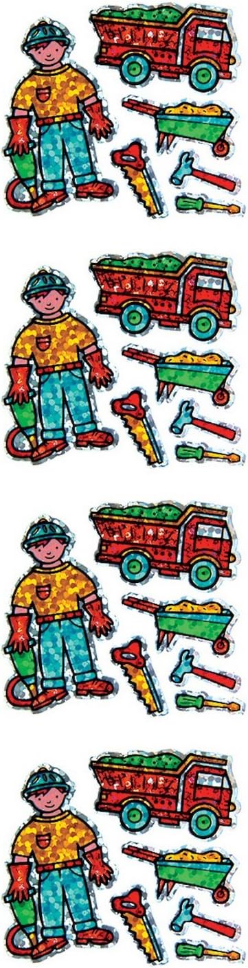 Hambly Construction sticker sheet