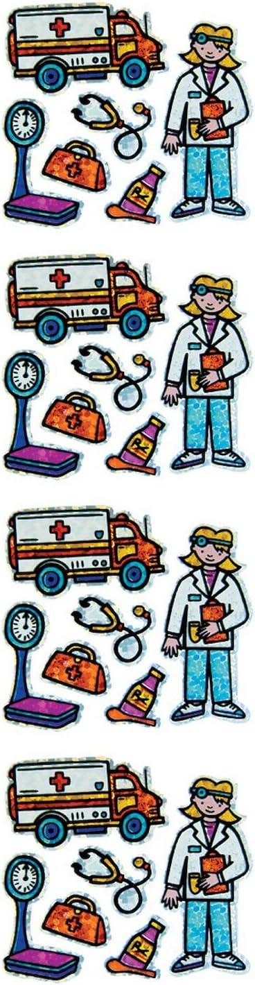 Hambly doctor sticker sheet