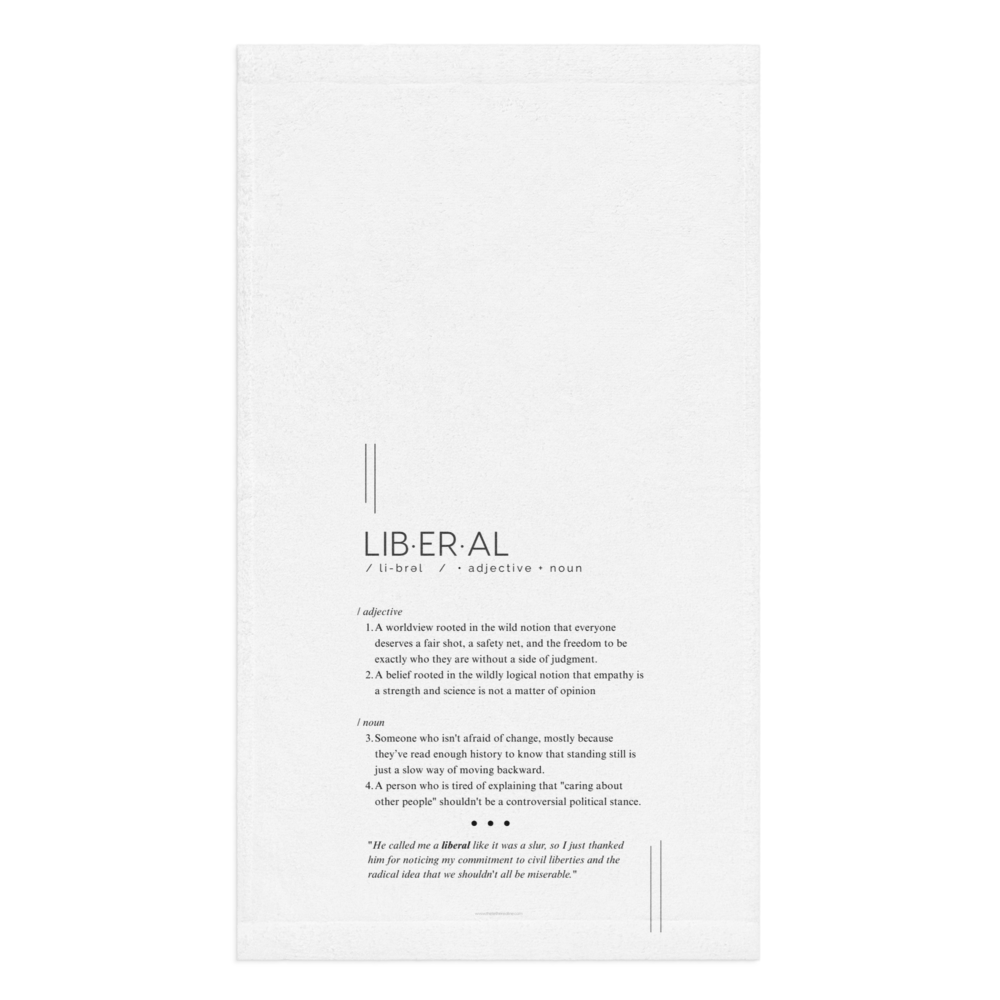 Kitchen Towel - LIBERAL - Defined: Terms for Our Time