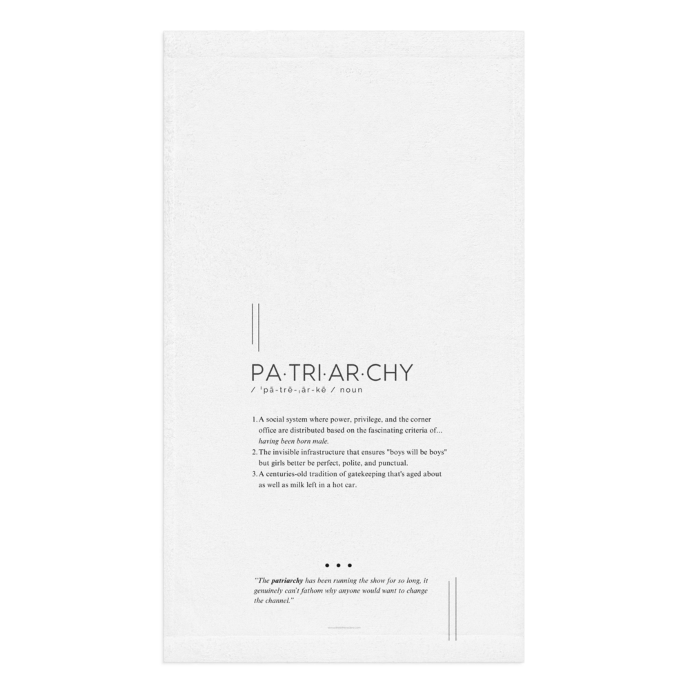 Kitchen Towel - PATRIARCHY - Defined: Terms for Our Time