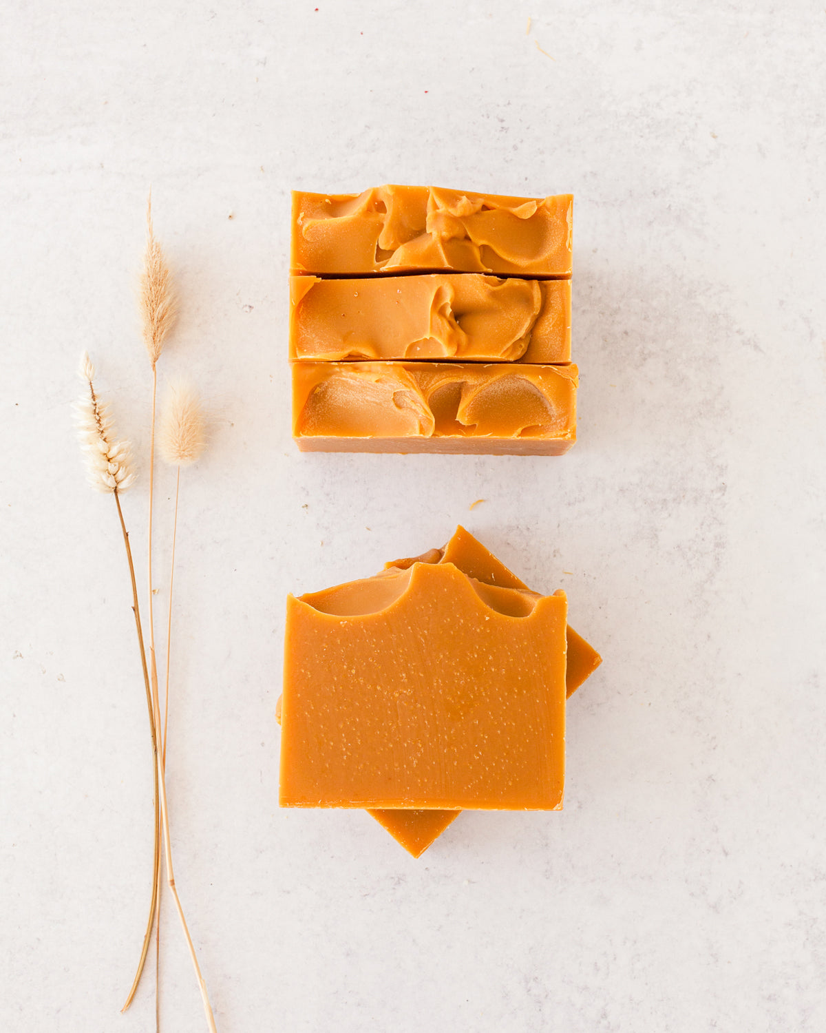 Vanilla Pumpkin Spice handmade goat milk soap