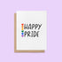 Happy Pride hearts card - MangoIllustrated - Greeting Cards