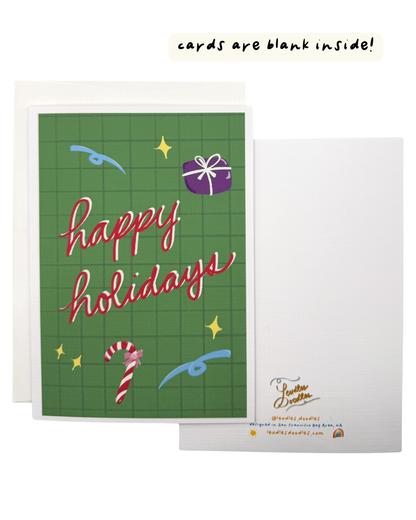 Happy Holidays Card (5x7")