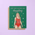 Hope your Holidays are dazzling card - MangoIllustrated - Greeting Cards