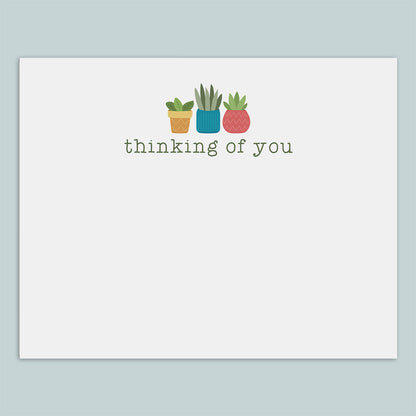 Houseplants Note Cards | Boxed Set of 12