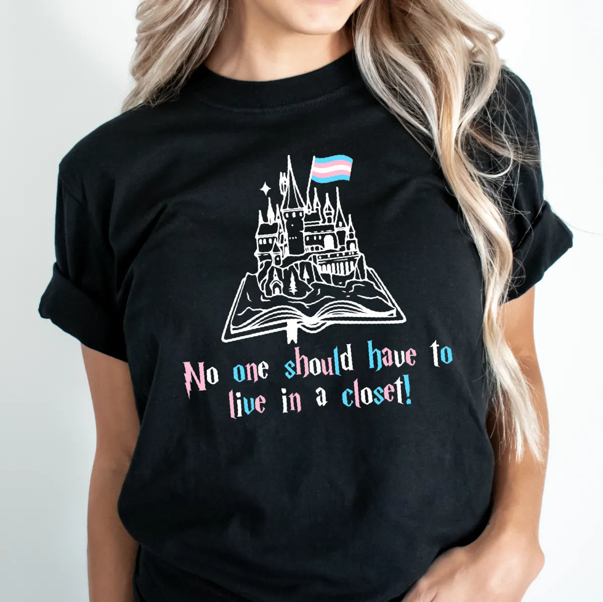 No One Shoud Have To Live In A Closet Unisex T-Shirt - Resistance Nation