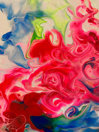 Polysexual Pride Pour Painting - "You are Loved 