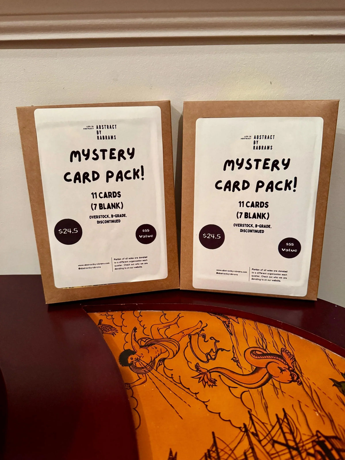 Mystery Card Packs - 11 Cards - 4"x6" - Blank Cards and Various Occasions