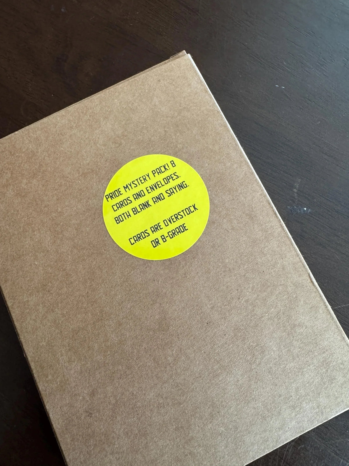 Pride Card Mystery Packs! - 8 Cards - 4"x6" - Rainbow - LGBTQ+ - Trans, Bisexual, Lesbian, Non Binary