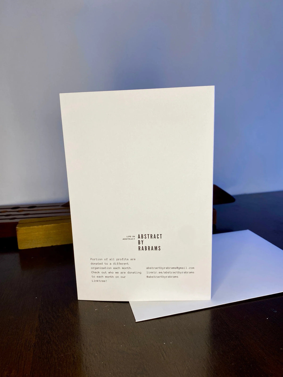 Mazel Tov Greeting Card - Abstract Painting