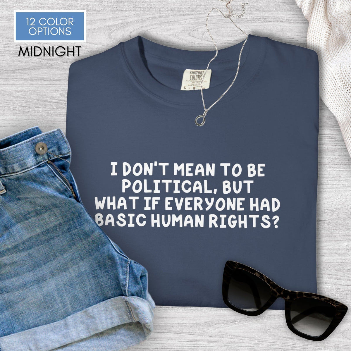 human-rights-unisex-tshirt-political-activist-graphic-tee-comfort-colors-midnight