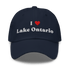 I Love Lake Ontario Dad Hat - Heartland Stitch