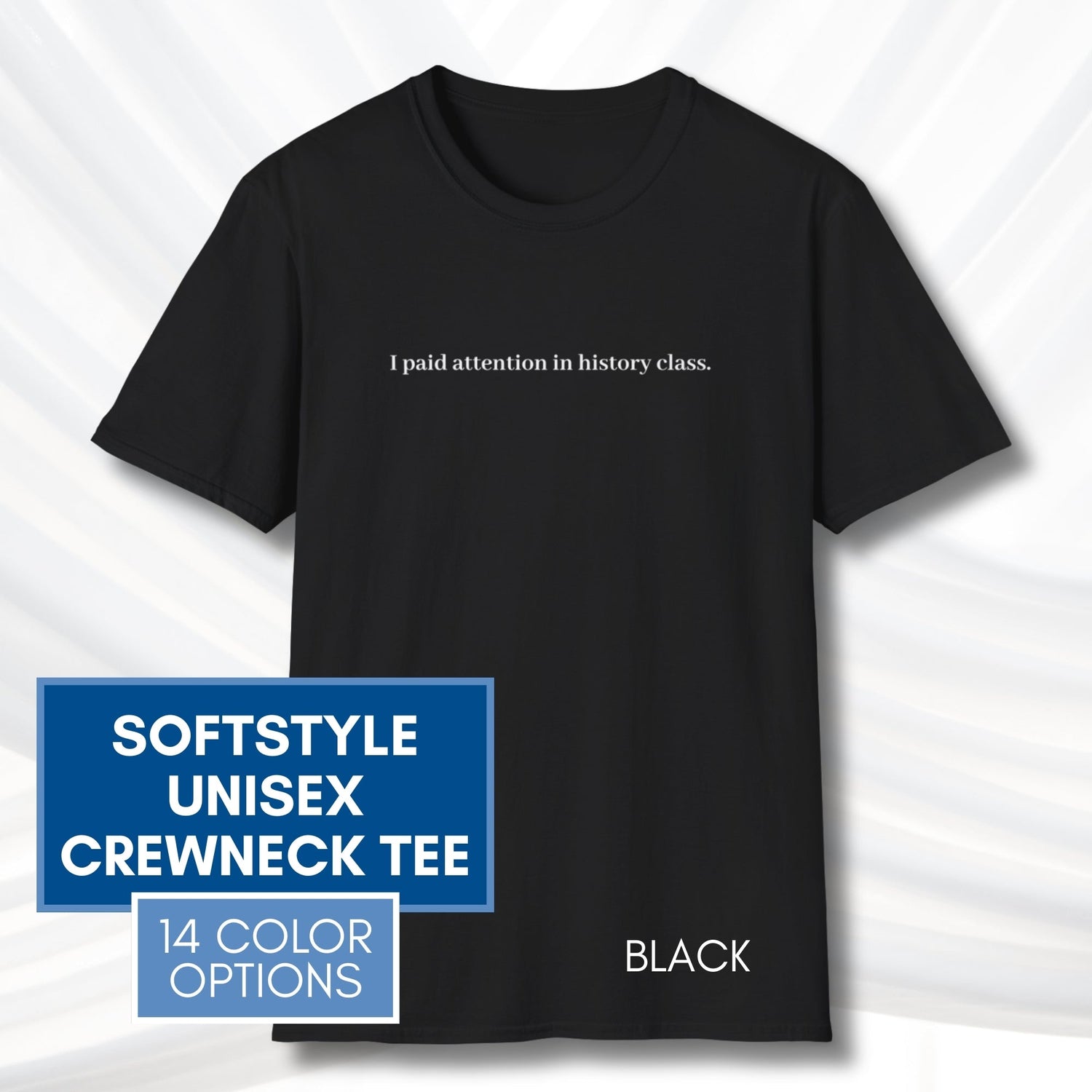 i-paid-attention-in-history-class-unisex-t-shirt-activist-tee-political-activism-top-apparel-black