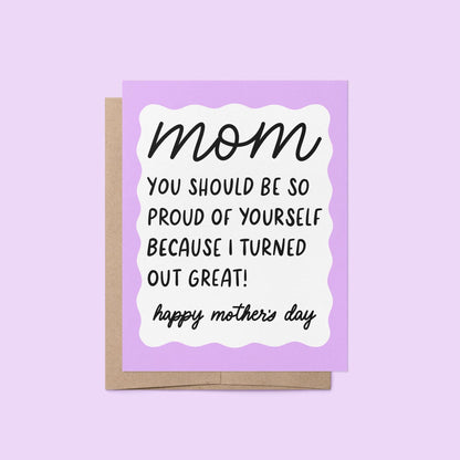 I turned out great Mother&