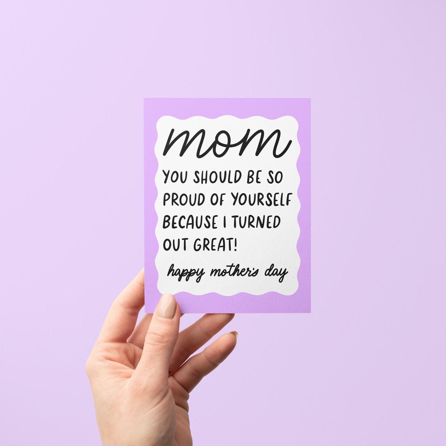 I turned out great Mother&