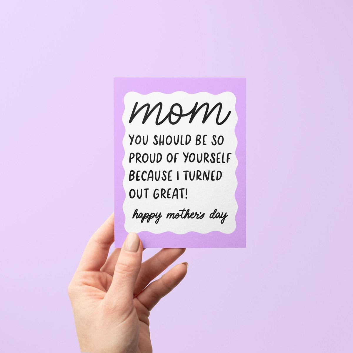 I turned out great Mother&