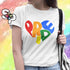 Pride Heart LGBTQIA+ T-Shirt - Rainbow Pride Support