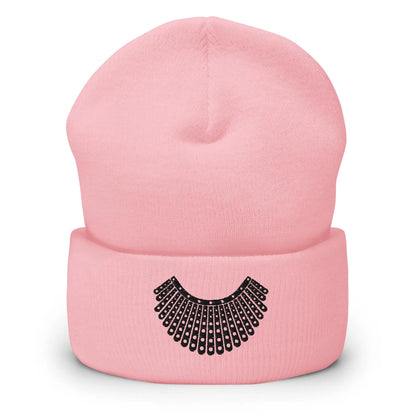 Ruth Bader Ginsburg Dissent Collar Beanie - Resistance Nation