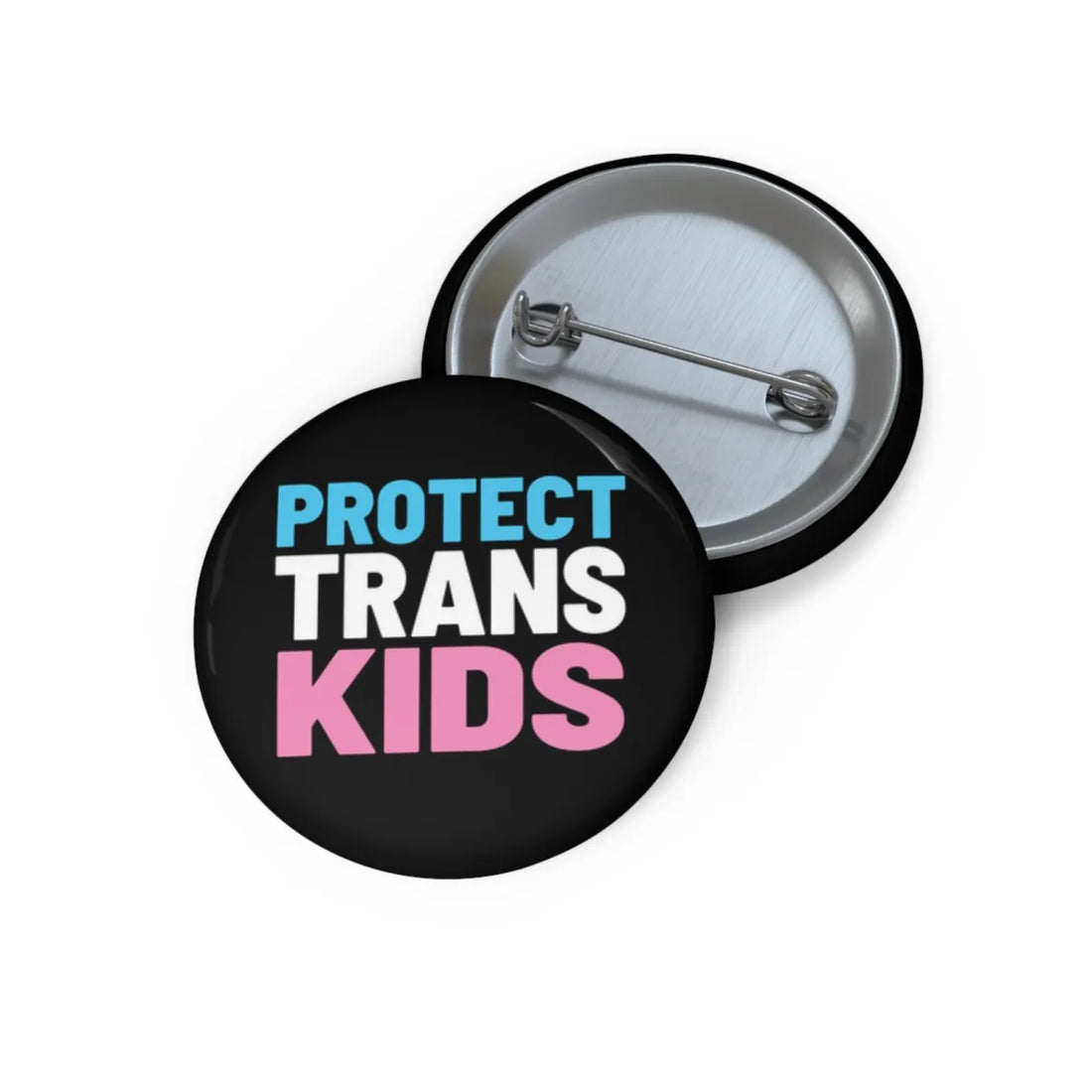 Protect Trans Kids Pin Back Button - Resistance Nation