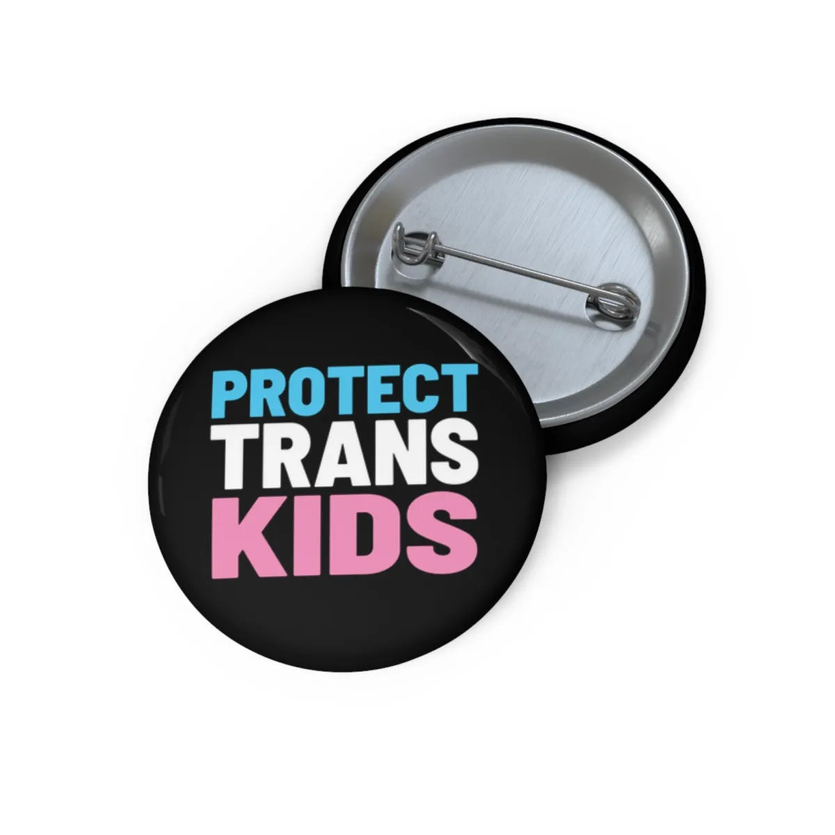 Protect Trans Kids Pin Back Button - Resistance Nation