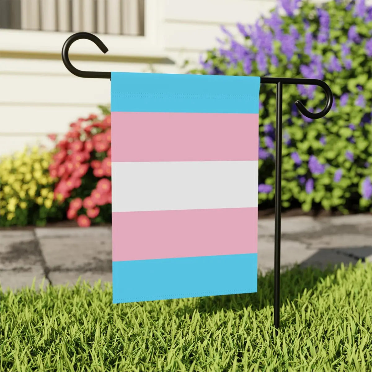 Transgender Pride Flag Garden Flag - Resistance Nation