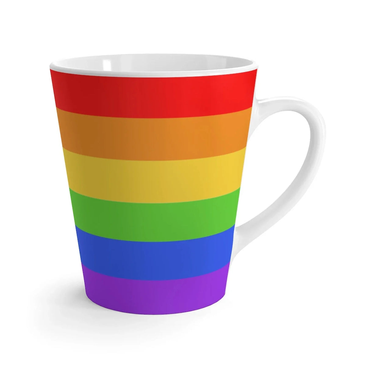 Progress Pride Flag Latte Mug - Resistance Nation
