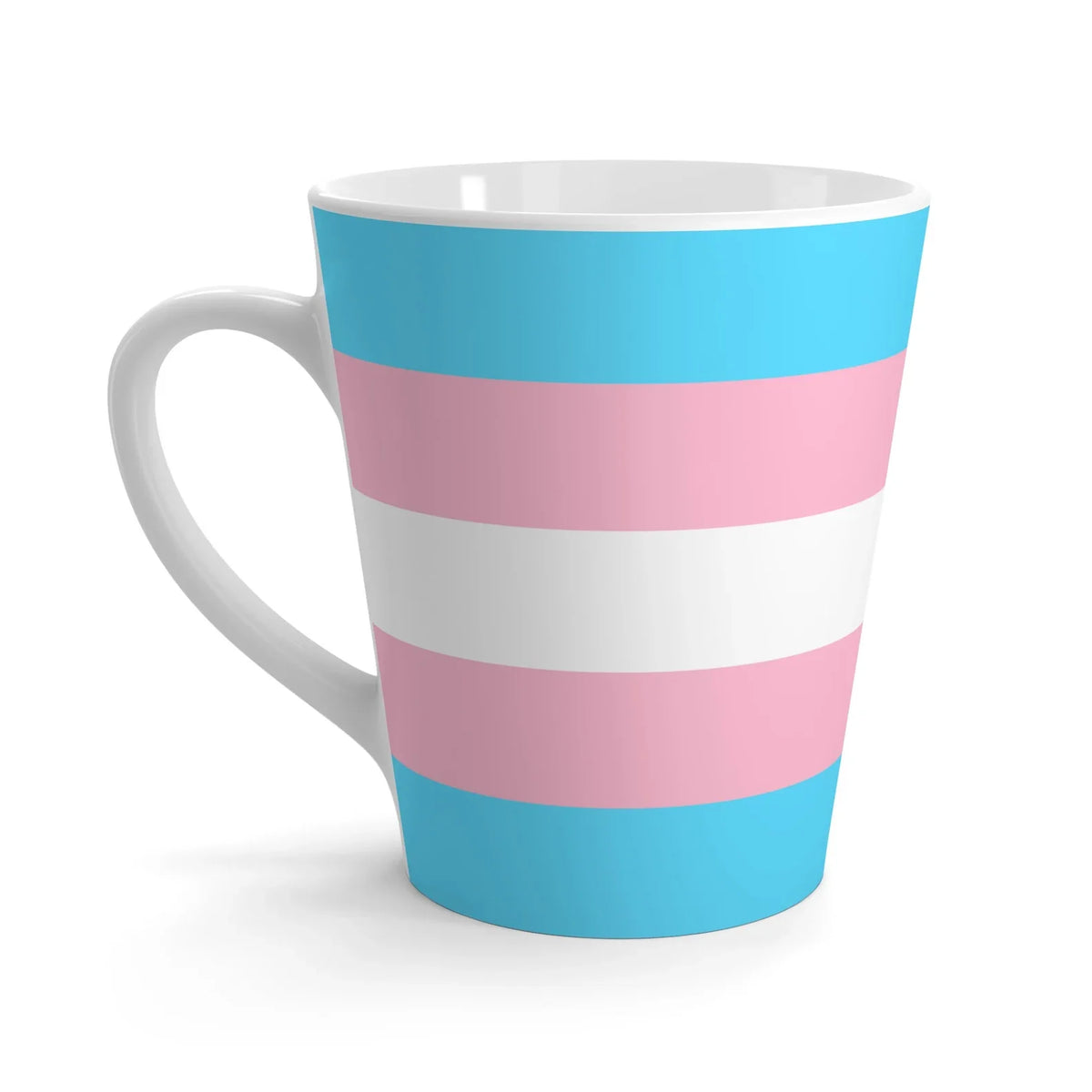 Transgender Pride Flag Latte Mug - Resistance Nation