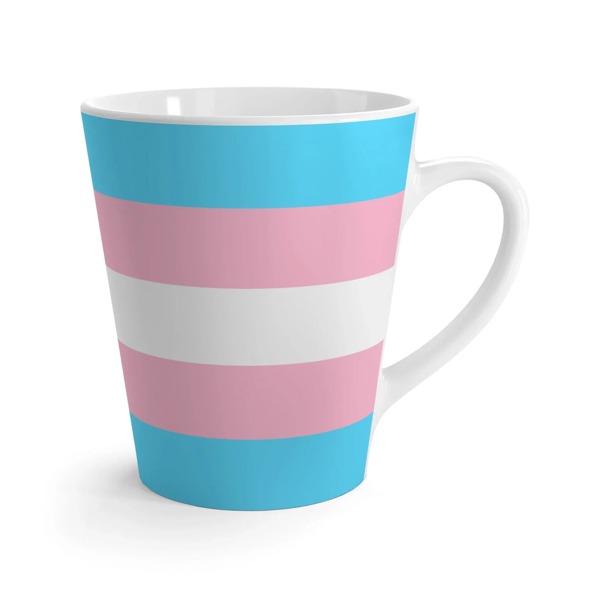 Transgender Pride Flag Latte Mug - Resistance Nation