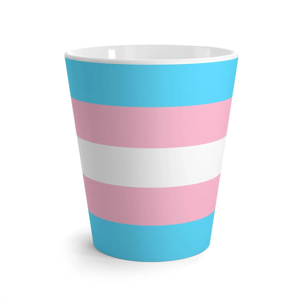 Transgender Pride Flag Latte Mug - Resistance Nation