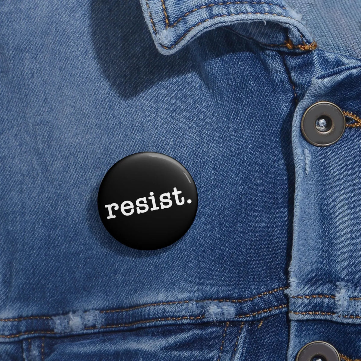 Resist Pin Back Button - Resistance Nation
