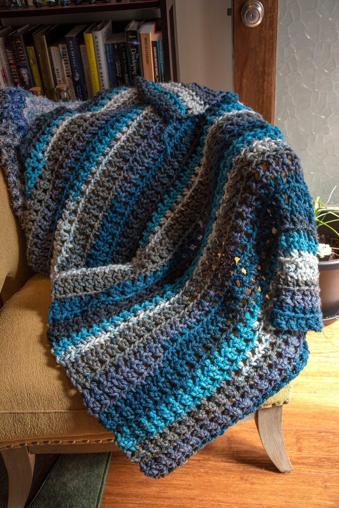 Cozy colorful afghan blankets