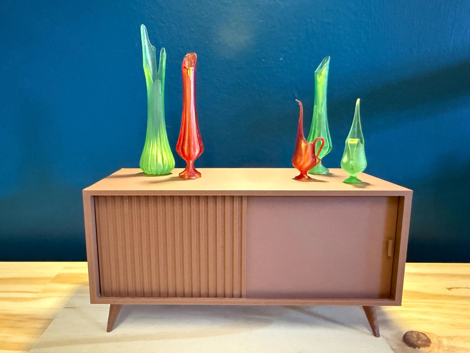 Mini Swung Glass Vase Replicas