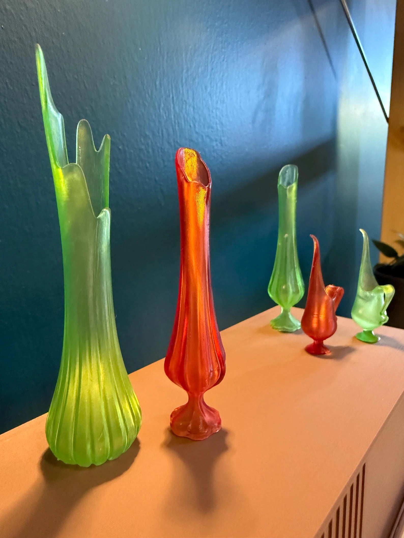 Mini Swung Glass Vase Replicas