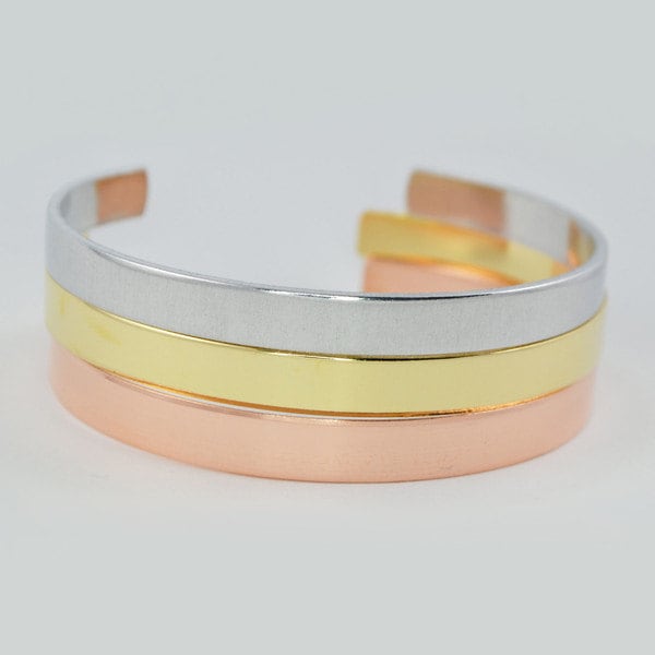 Bubbles Up Aluminum Brass or Copper Handstamped Cuff Bracelet • Musical Jewelry • Statement Jewelry