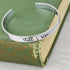 Still I Rise Aluminum Brass or Copper Cuff Bracelet - Inspirational Handstamped Jewelry