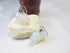 White Rhino Earrings by Enlivenadorn - Exotic jewelry featuring opalescent stones, perfect gift for endangered animal supporters.