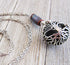 COLOR CHANGING essential oil jewelry, a beautiful aromatherapy essential oils diffuser necklace with Tree of Life design, ideal for enhancing relaxation and mood.