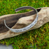 What She Tackles She Conquers Handstamped Bangle 