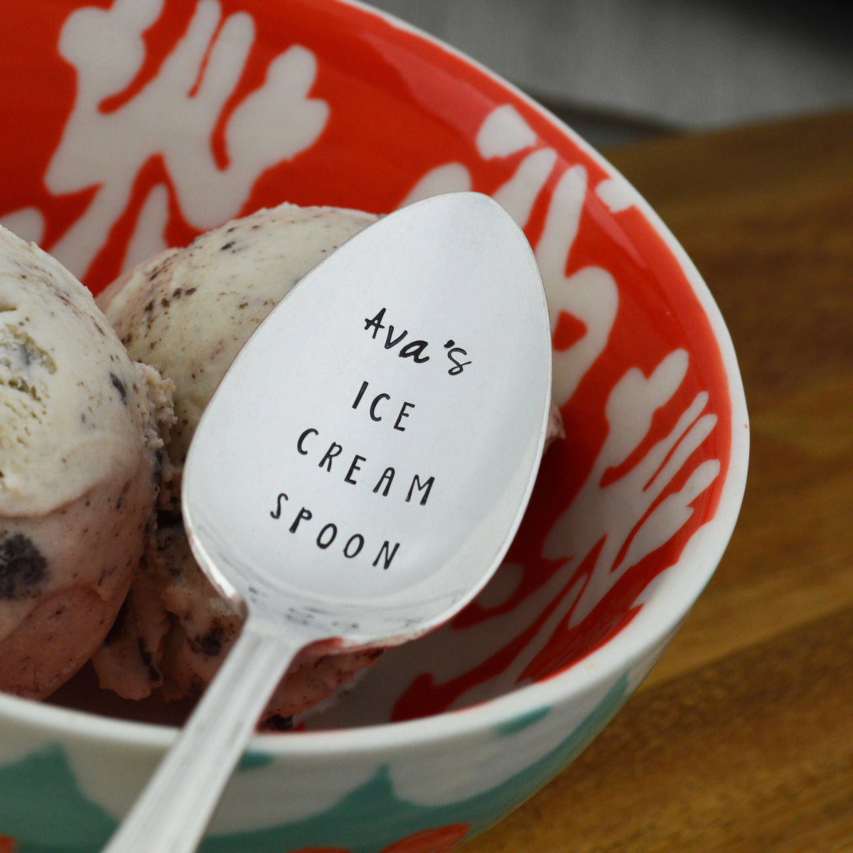 Personalized Ice Cream Spoon 