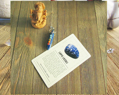 Stylish Lapis Lazuli Chakra Stones Pendant designed for yoga lovers, emphasizing healing properties and craftsmanship.