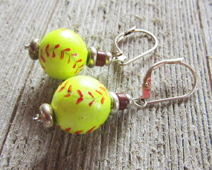 Softball Earrings - Pitch them as a gift - Women&